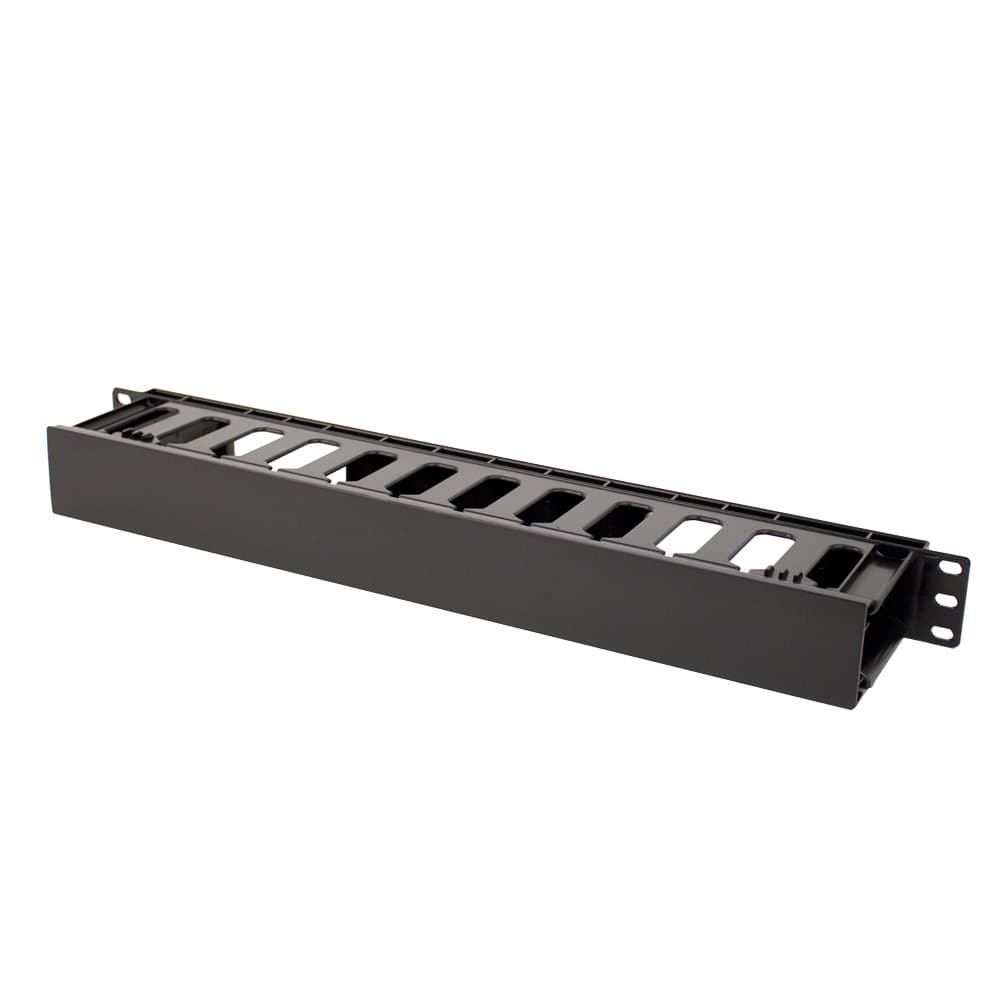 1U Horizontal Cable Management (desktop image) 1U Horizontal Cable Management (desktop image)