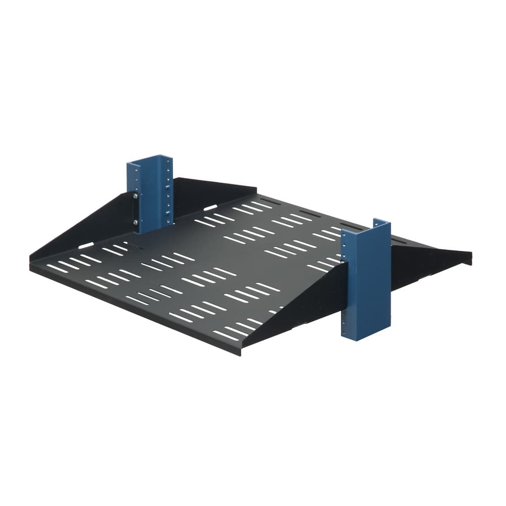 2 Post Rack Shelf 20”, Vented , Flanges Down (desktop image) 2 Post Rack Shelf 20”, Vented , Flanges Down (desktop image)