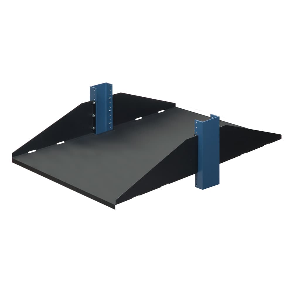 29" 2 Post Shelf, Flanges Down, Solid