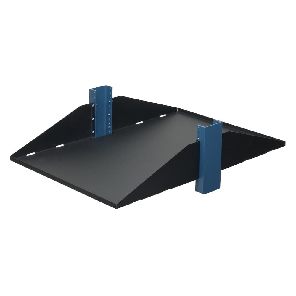 29" 2 Post Shelf, Flanges Up, Solid 29" 2 Post Shelf, Flanges Up, Solid